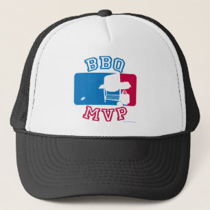 BBQ MVP Roligt Cookout Grill Art Keps