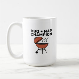 BBQ + Nap Champion Kaffemugg