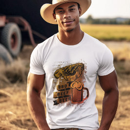 BBQ Nötkött Öl T Shirt