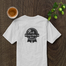 BBQ och Beer TShirt Tröja