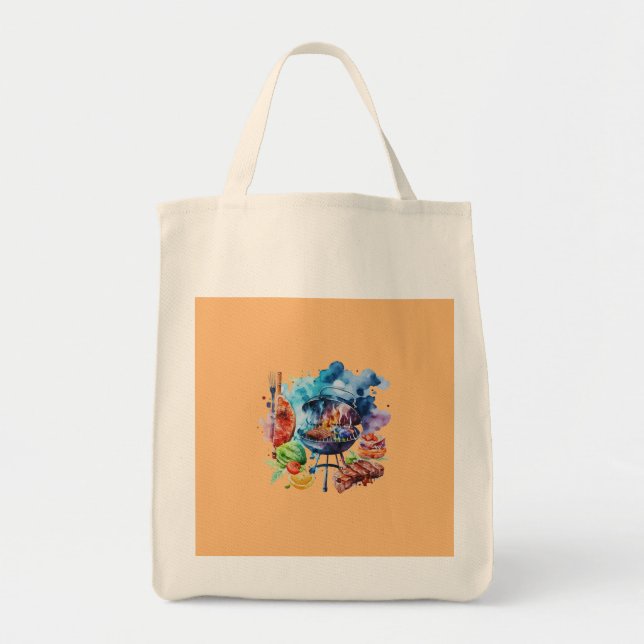 BBQ och grill Tygkasse (Framsidan)