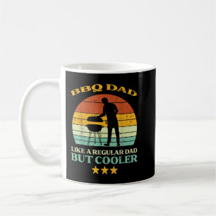 Bbq Pappa Cooler Retro Barbecue Grill Fars dag Da Kaffemugg