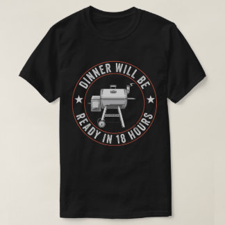 BBQ Pappa Funny Rökt Kött Barbecue Älskare pa71 T Shirt