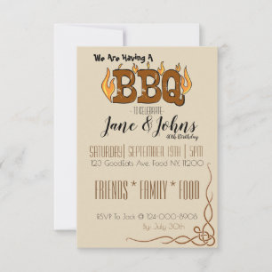 BBQ PARTY INBJUDAN
