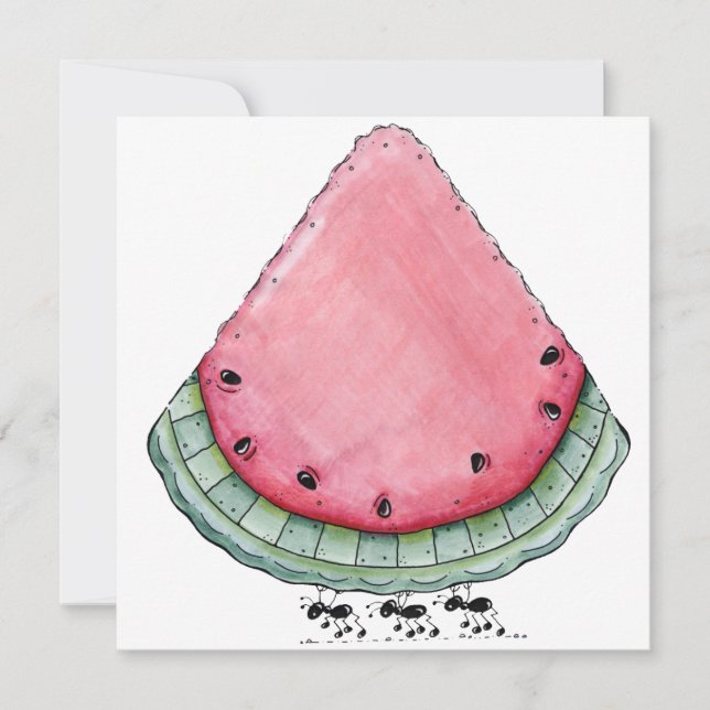 BBQ / Picknick / Grillfest inbjudan av SRF (Framsida)