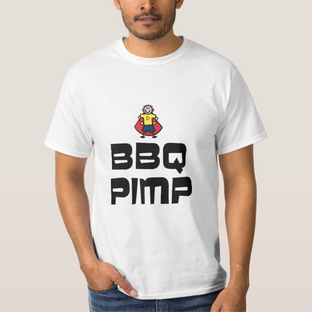 Bbq-Pimp T-shirt (Framsida)