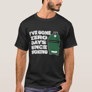 BBQ Pitmaster avslutar aldrig Rökning Rökare Kött T Shirt