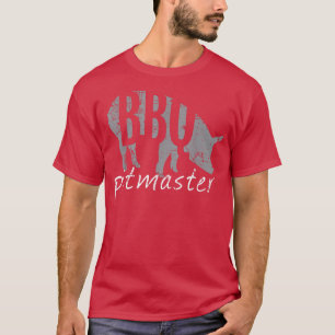 BBQ Pitmaster T, Gris Grilling Grill Fars dag T Shirt
