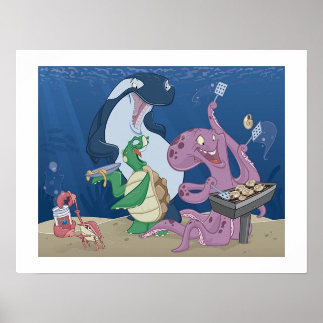 BBQ POSTER (Framsidan)