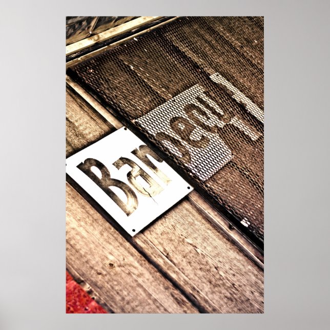 BBQ-Poster Poster (Framsidan)