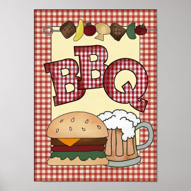 BBQ-poster Poster (Framsidan)