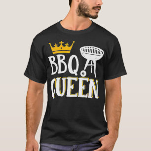 BBQ Queen Smoker Grill Barbecue Kött Grilling T Shirt