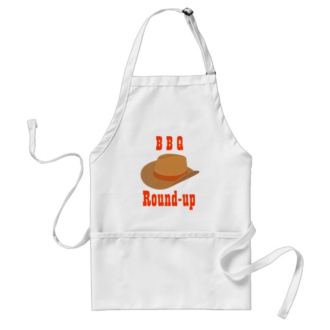 ’BBQ Roundup’ Grilling Apron Förkläde (Framsidan)