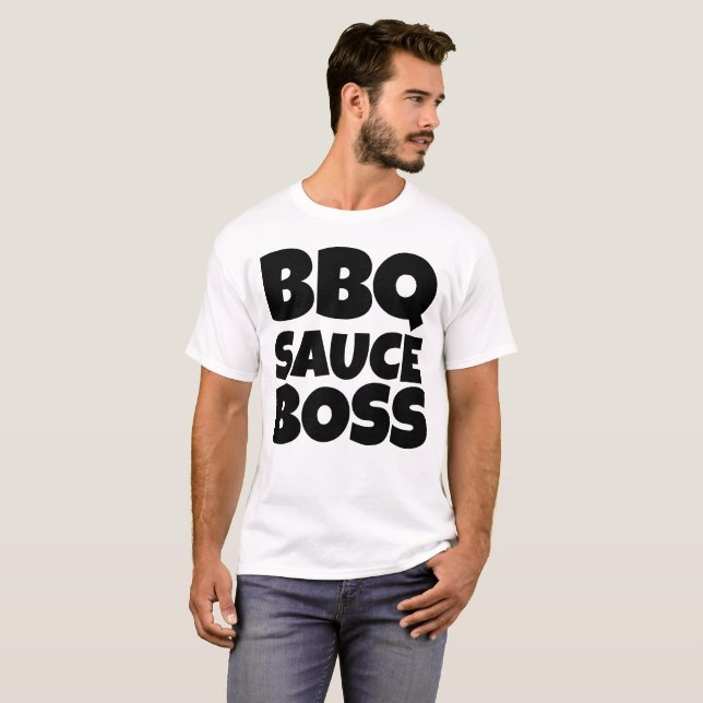 BBQ-SÅS BOSS PAPPAS T-SHIRT (Hel framsida)