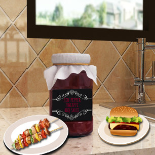 BBQ SAUCE SUMMER FUN CUSTOM KLISTERMÄRKE