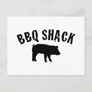 BBQ Shack Vykort
