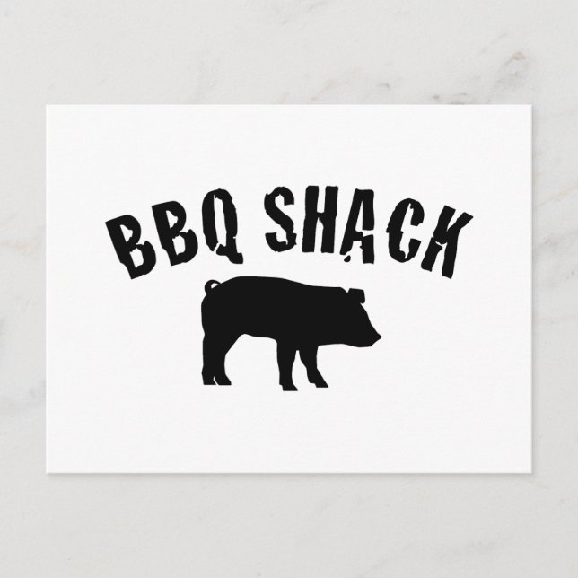 BBQ Shack Vykort (Framsida)