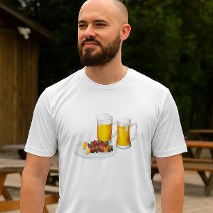BBQ Skewers och Beer Summer Cookout T Shirt