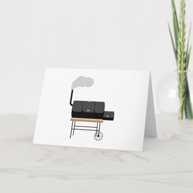BBQ Smoker Kort (Framsida)