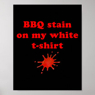Bbq Stain på min vita 2 Poster