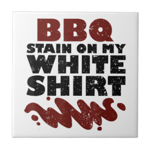 BBQ Stain på min vita Kakelplatta