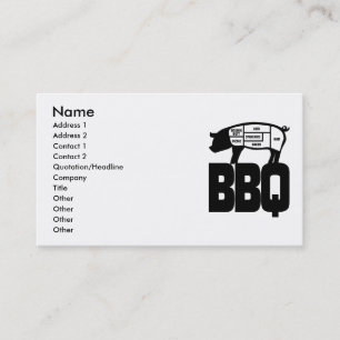 BBQ VISITKORT