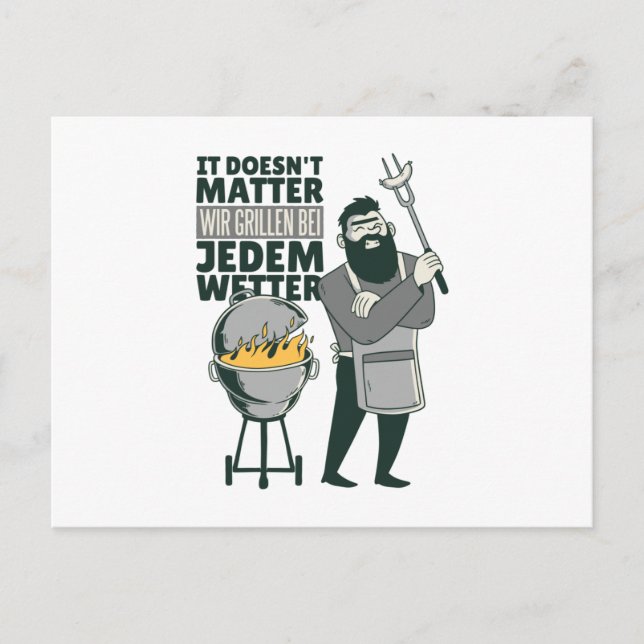 BBQ VYKORT (Framsida)