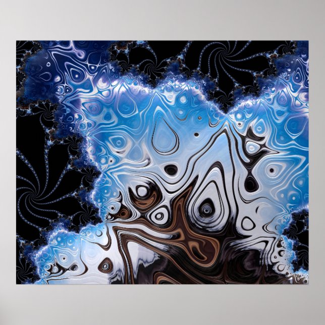 BBQSHOES: Fractal Art Design 103985 Poster (Framsidan)