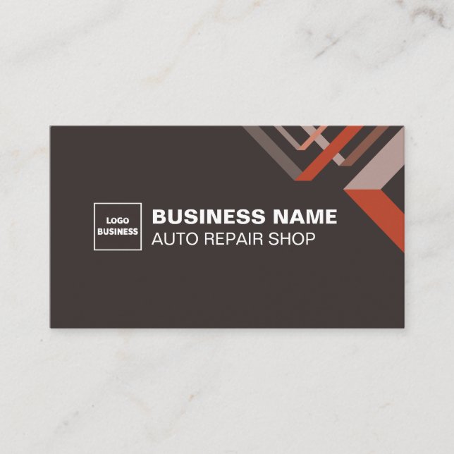 BBS-kort för Modern automatisk mekanisk biltjänst Visitkort (Framsida)