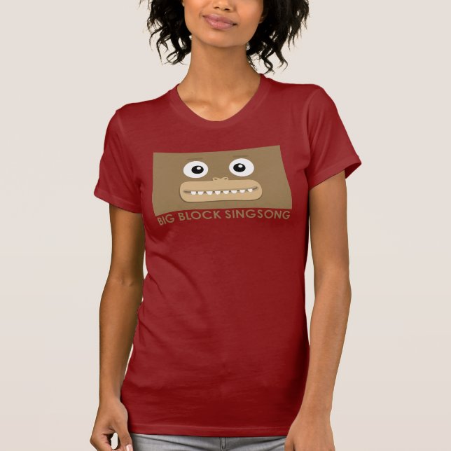 BBSS-apakvinna T-tröja T Shirt (Framsida)
