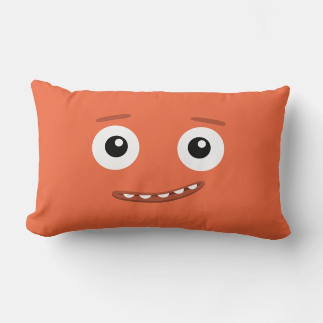 BBSS äter kudder (21" x13") Lumbarkudde (Framsida)