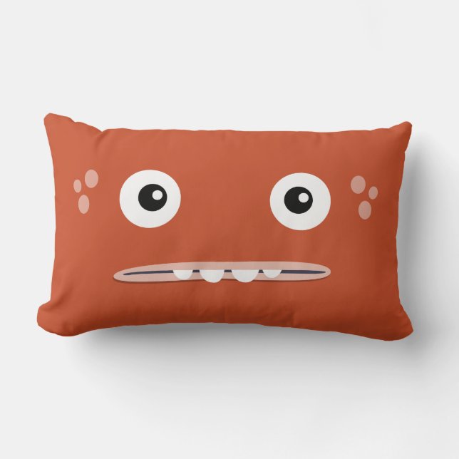 BBSS-bläckfisken kudder (21" x13") Lumbarkudde (Framsida)