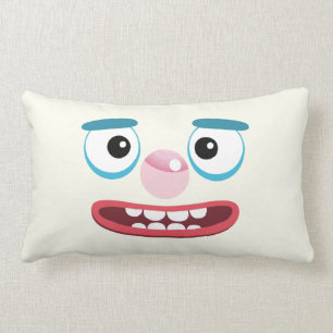 BBSS-clownen kudder (21" x13") Lumbarkudde