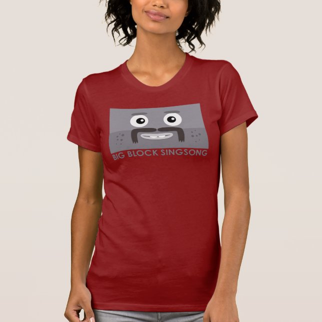 BBSS-Cowboykvinna T-tröja Tee Shirt (Framsida)