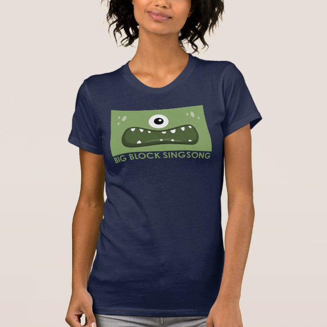 BBSS-Cyclopskvinna T-tröja T Shirt (Framsida)