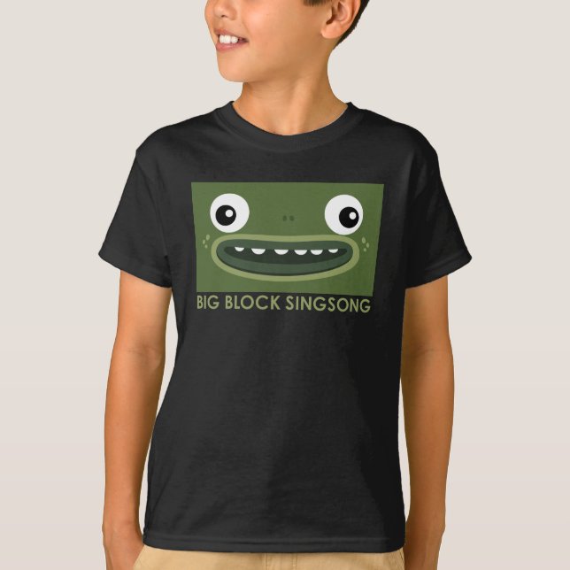 BBSS Frog Kids' T-Shirt (Framsida)