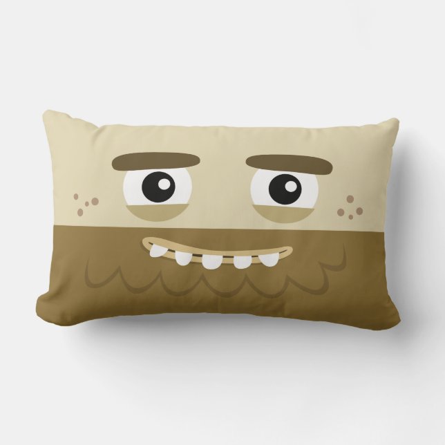 BBSS-grottman kudder (21" x13") Lumbarkudde (Framsida)