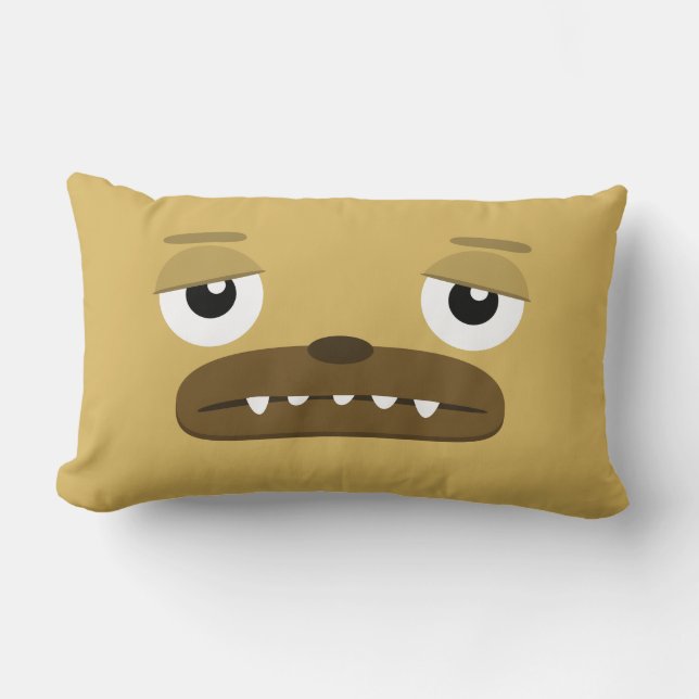 BBSS-hunden kudder (21" x13") Lumbarkudde (Framsida)