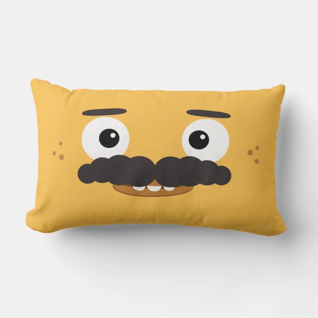 BBSS-kocken kudder (21" x13") Lumbarkudde (Framsida)