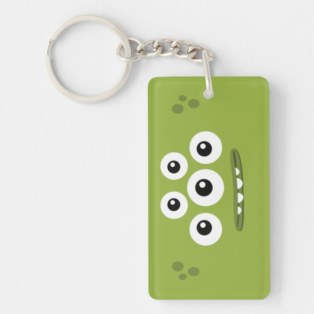 BBSS-Lautslagsplats Dah gröna Keychain (Framsidan)