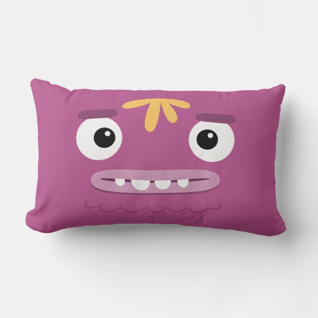 BBSS Olika lila kudde (21"x13") (Framsida)