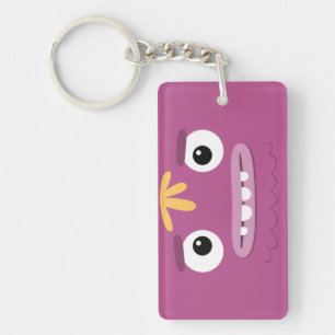 BBSS olika purpurfärgade Keychain