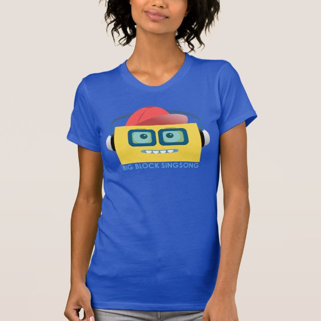 BBSS slår kvinna T-tröja T-shirt (Framsida)