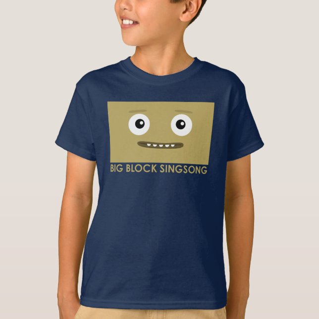 BBSS Space Friends Guy Kids' T-Shirt (Framsida)