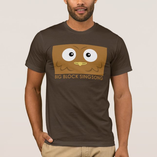 BBSS-ugglamanar T-tröja Tee Shirt (Framsida)