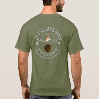 BButmatningsfacks i efterbehandlaren union Tee Shirt