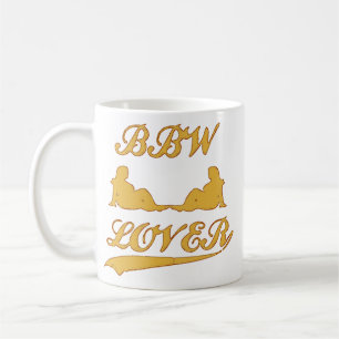 BBW-ÄLSKARE (stor härlig kvinna) Kaffemugg