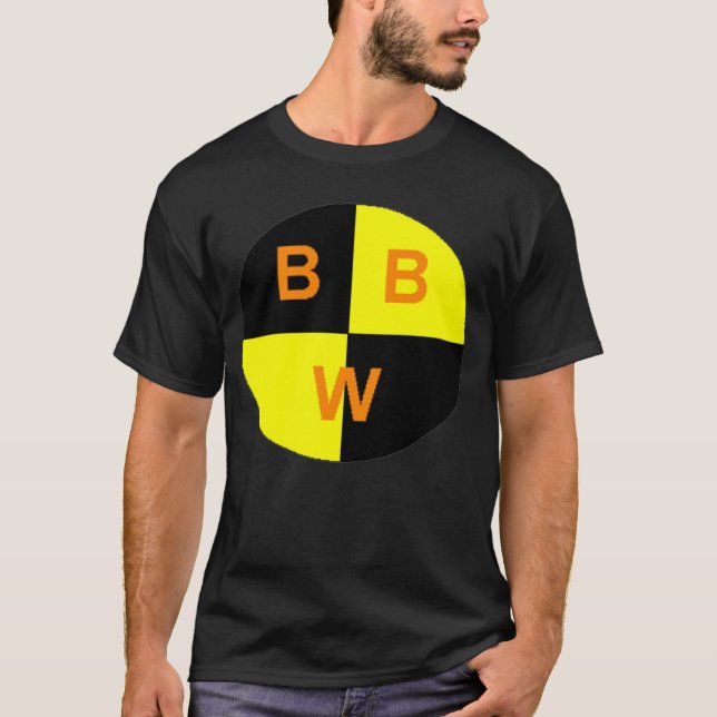 BBW-logotypT-tröja (svarten) Tröja (Framsida)