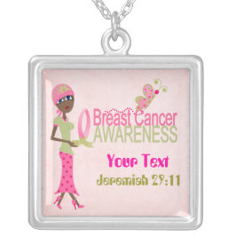BC Awareness Necklace Silverpläterat Halsband