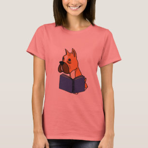 BC- boxarehundläsning en bokskjorta T Shirt